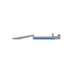 Linijka aluminiowa 60cm 30364 Leniar